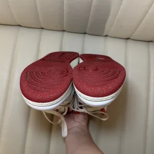 Jordan 1 Mid SE Sneakers Size 6Y Womens 7.5-8 Nike Red and White High-Top Shoes thumbnail 6