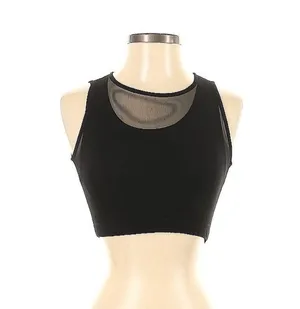 For Love And Lemons Black Crop top thumbnail 1