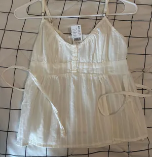 White Brandy Melville Tank thumbnail 1