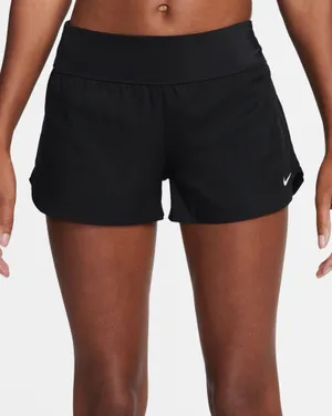 NWT Nike Swim Women's Solid Lap Boardshorts / Swim Shorts - Black [XXL] 🖤✨ thumbnail 1