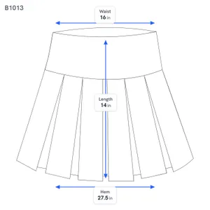 Gold Hinge Women Skort Off White Pleated Mini Tennis Skirt Lined High Waist XL thumbnail 9