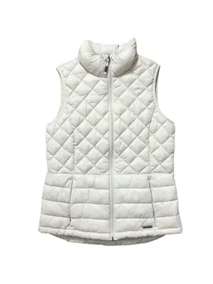 ZeroXposur Elena Quilted Vest with Pockets Full Zip White Size Small thumbnail 11