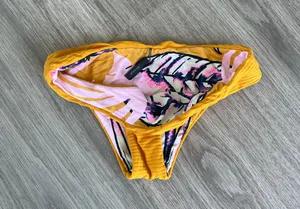 Maaji Yellow  Reversible Bikini Bottoms thumbnail 2