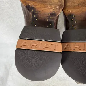 Ariat Circuit Patriot Weathered Tan Leather Square Toe‎ Boots 7B Heritage thumbnail 15