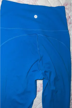 Lululemon Leggings High-Rise Flare Groove ~ poolside thumbnail 3