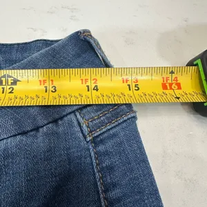 7 For All Mankind Jeans Womens 6 Blue Tummyless High Rise Skinny M Wash Stretch thumbnail 8
