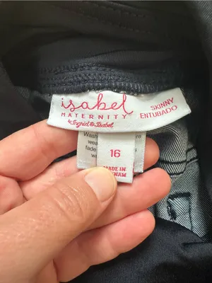 Isabel Maternity Stretchy Skinny Jeans Size 16 thumbnail 3