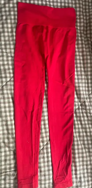 & Other Stories Red leggings thumbnail 1