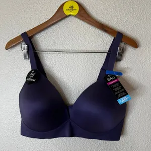 Bali Comfort Revolution Wire-Free Bra in Purple NEW XL thumbnail 2