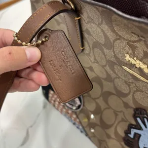 Coach x Keith Haring Purse Avenue Carryall in Signature Canvas Patches thumbnail 2