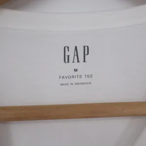 GAP Favorite Tee Womens Medium White Lemon Graphic Print Short Sleeve T-Shirt thumbnail 2