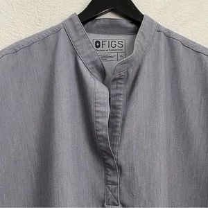 FIGS WXXSW1003 Graphite “Rafaela” Oversized Scrub Top Size XL thumbnail 7