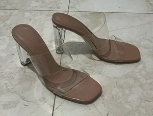 ZARA Clear Strap Heels thumbnail 1