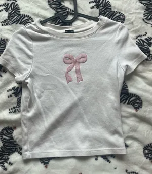 PacSun White Top size small has a small stain thumbnail 1