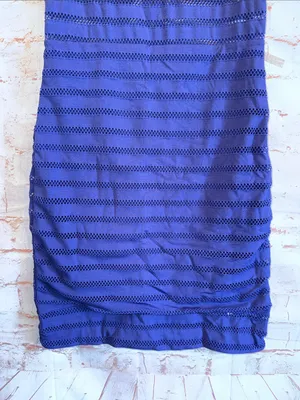UO silence noise Sleeveless Purple Mini Dress bodycon Textured mesh Small thumbnail 3
