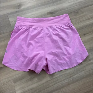 Lululemon Fast and Free Reflective High-Rise Short 3" Dahlia Mauve Pink Women 6 thumbnail 5
