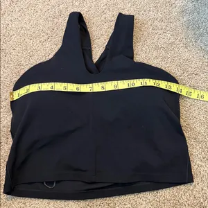 Aerie Black Crop Top Size Large thumbnail 2