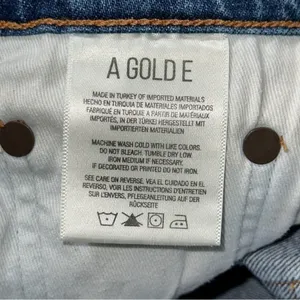 AGOLDE Denim Women’s Size 25 Placebo Blue High Rise Pinch Waist Kick Jeans thumbnail 10