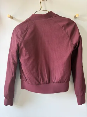 lululemon Non-Stop Reversible Bomber Jacket - Redwood (Merlot) - 4 thumbnail 8