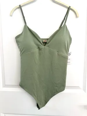 Abercrombie & Fitch Hardware Cutout Bodysuit NWT Medium thumbnail 3