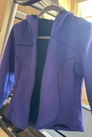 Champion Blue Athletic Zip Up Jacket thumbnail 2