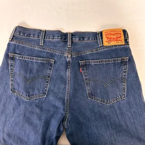 Levi's 550 Men's Jeans Size 38/30 Medium Blue Wash Straight Leg Cotton Classic thumbnail 9