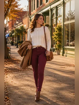 Hollister Burgundy Skinny Jeans Womens 0 24 Mid Rise Stretch‎ Cotton Denim Pants thumbnail 2