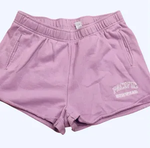 PacSun Purple Pastel Sweat Shorts Knit Loungewear Pull On Pockets M Relax Fit thumbnail 1