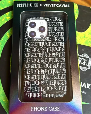 Velvet caviar Beetlejuice iPhone Case thumbnail 1