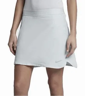 Nike Women's Golf Skort Dri-Fit Light Grey Size XL 884885-043 thumbnail 1