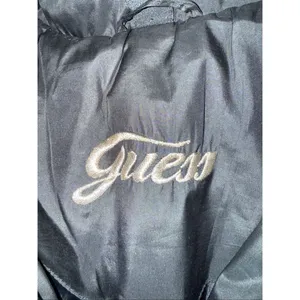 Guess Black Feather Down Puffer Jacket Sz M thumbnail 3