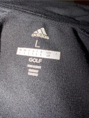 Adidas Golf Women's French Terry 1/4 Zip Pullover Black L thumbnail 10
