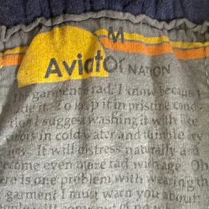 Aviator Nation Navy Blue Rainbow Logo Graphic Sweatpants Size Medium thumbnail 2