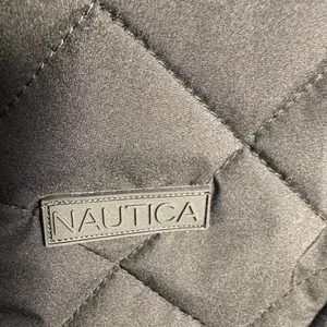 B122 Nautica black quilted vest with zipper pockets Size S thumbnail 3