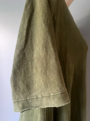 Free People Olive Green Blouse  thumbnail 4
