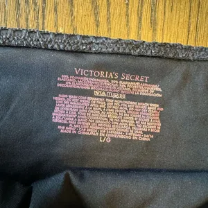 Victorias Secret Black Crocheted Side Tie Beaded Cheeky Swim Bikini Bottom Large thumbnail 5
