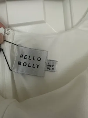 Hello Molly White Mid Dress thumbnail 12