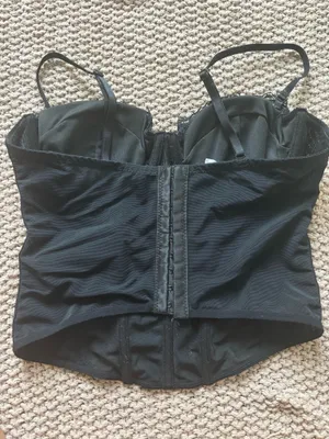 Garage Corset Top Black thumbnail 2