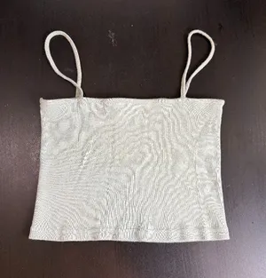 Brandy Melville John Galt Sage Green Ribbed Camisole Tank Top One Size thumbnail 1