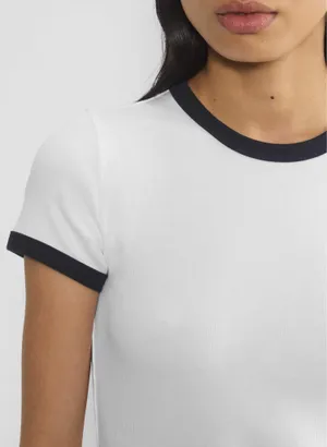 Aritzia HomeStretch™ Rib Crew T-Shirt thumbnail 4