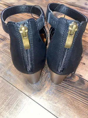 Maurices Black Strappy Wedge Sandals thumbnail 4