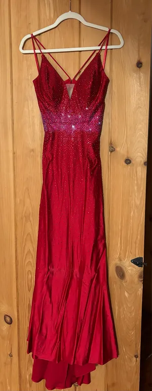 Prom Dress Red Size XS thumbnail 1
