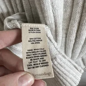 Soft Surroundings Vieux Carre Sweater Zipper Cardigan Womens Sz L Pockets‎ Gray thumbnail 8
