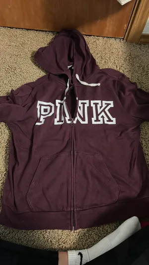 PINK Victoria’s Secret Zip-Up Hoodie thumbnail 1