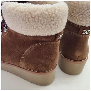 Sam Edelman Franc Lace-up Round-toe Hiker Ankle Boot TOFEE thumbnail 14