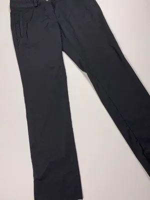 Nike Golf Dri Fit Black Straight Leg Side Slit Pants Women’s 12 Stretch thumbnail 3
