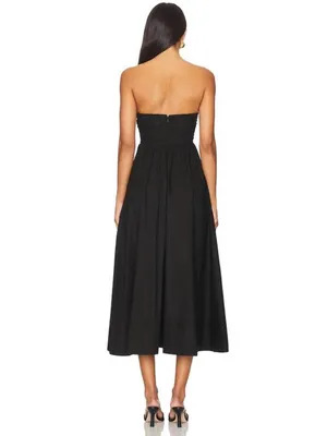 A.L.C. Tate Midi Dress in Black Size 6 thumbnail 3