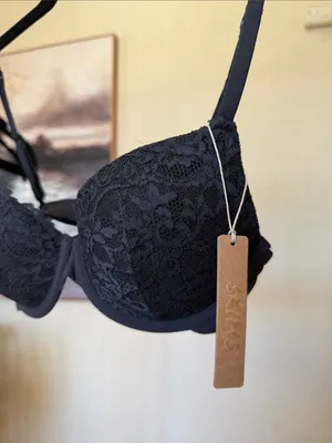 Skims FITS EVERYBODY LACE T-SHIRT BRA nwt size 34B thumbnail 3