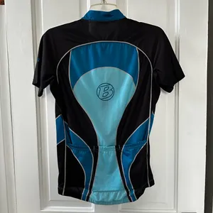 Bontrager Blue and Gray Bike Jersey thumbnail 2