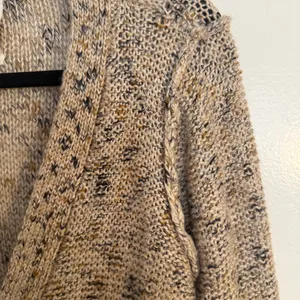 Pieces by Kensie Women's Multicolor Knit Sweater Cardigan Large thumbnail 5
